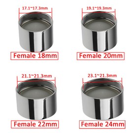 HATOOLHA® Sink Faucet Aerator Replacement Aerator Female Faucet Kitchen Bathroom Faucet Water Saving NPT Female 22mm