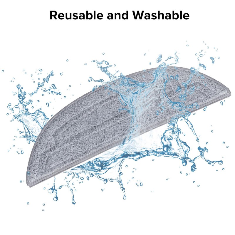 roborock 2 Pack Edge Mop Cloths for S8 MaxV Ultra,