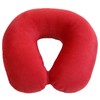 Wolf Essentials Neck Pillow Adult Cozy Soft Microfiber, Red