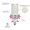 PAVOO E12 LED Light Bulbs, 16W LED Candelabra Bulbs 120
