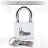 Lamondre Padlock 38mm Padlock with Keys Heavy Duty Padlock, High