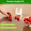 ETECHMART 19 x 63 Inch Clear Table Cover Protector, 1.5mm
