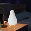 Duck Sleep Lamp Silicone Cute Animal Shaped USB Rechargeable Mini