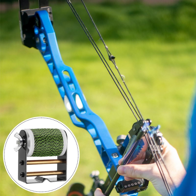 PATIKIL Archery Bow String Serving Thread Jig 131 Yard/120M, 0.02"