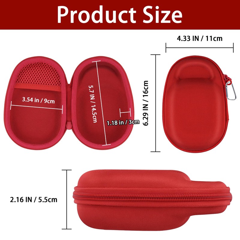 Aenllosi Hard Carrying Case for JBL Clip 5 Bluetooth Speaker,