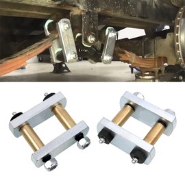 Sporacingrts Heavy Duty Shackle Upgrade Kit Trailer Shackle kit 2.25" Shackles Tandem Axle Replaces UO12-016