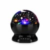 Rotating Starry Sky Night Light Projector, Moon and Star Ceiling