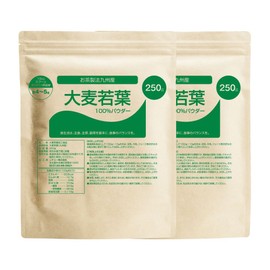 nichie 大麦若葉 青汁 100% 九州産 お茶製法 青汁パウダー 粉末 500g(250g×2袋) 植物由来サプリメント