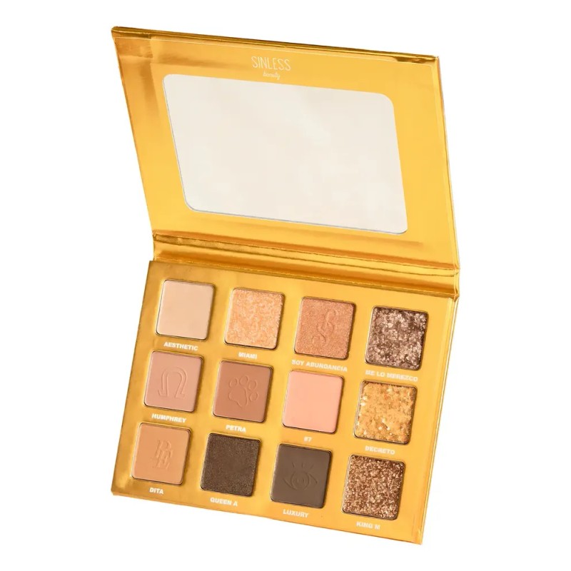 Paleta Sombras Ojos Sinless Beauty Priscy Escoto Glow Parade 12