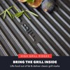 GreenPan x Bobby Flay Cast Iron 11” Square Grill Pan,