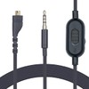 Yaowanguan Inline Volume Control Mute Cable Compatible with SteelSeries Arctis