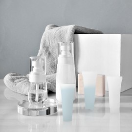 POPETPOP 10pcs Empty Tube with Lids Travel Cream Container Mini Hand Cream Pack Travel Bottle