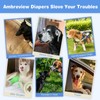 Ambreview Dog Diapers Female, Disposable Pull Up Dog Diapers, Doggie