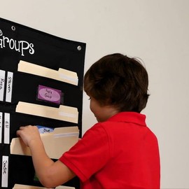 Small Group Management Pocket Chart™ - 1 Pocket Chart Set