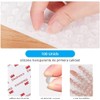 Vmingo Tope Goma Protector Adhesiva Silicona Antigolpe Transparente Parachoque Redondo
