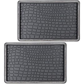 Almohadillas Antideslizantes para Tablero de Auto Protección Solar y Resistencia al Desgaste, 2 Piezas de PVC Diseño Único para Accesorios Interiores