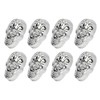 50 Sets DIY Skull Rivets Gothic Style Rustproof Exquisite Craftsmanship