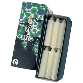 Marukano Murata CH-07 Beeswax Beeswax Bee Beads Candles, Pack of 18