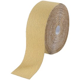 Shawya PSA Sandpaper Roll 60 Grit 2-3/4in x 20 Yards Self Adhesive Sticky Back Longboard Sandpaper Continuous Roll Sanding Sheet for Woodworking Auto Body Air File Sander and Hand Sanding Blocks