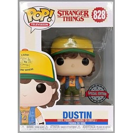 Funko Pop! Television: Stranger Things Dustin (with Roast Beef Shirt) Exclusive #828