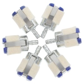 BESPORTBLE 6pcs Replacement Fuel Filter for Lawn Mower Chainsaw Gasoline Engines Prolong Engine Life Easy Maintenance Reduce Wear Efficiency User Friendly Design for Quick Random Color