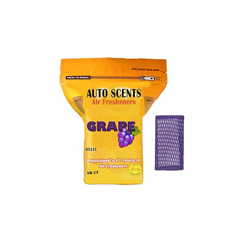 Auto Scents Professional Air Freshener Pads - Grape Scent (60