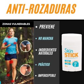 Protector de Rozaduras para todo el Cuerpo 80g (2.84oz) - Antirozaduras para Piernas, Muslos, Entrepierna, Pezones, Pies, y fricción general - Body An