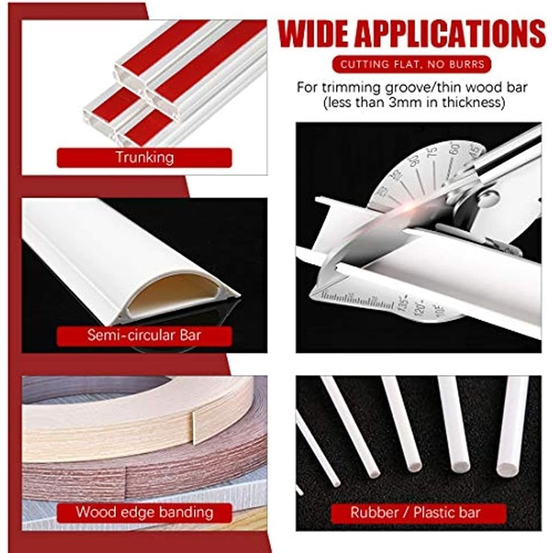 Askan Upgraded Multi Angle Miter Shear Cutter Cuts 45 to