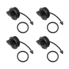 Drain Plug for SeaDoo Compatible with GTI SE Limited Rental GTR GTS GTX LTD RXT RXTX Spark 300 900 Wake 130 155 260 2009-2021 Replaces 292001352 292001320 292002024, 4 Pcs