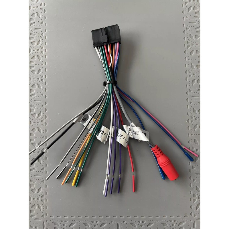 Dual Wire Harness For DMCPA70, CAR70V, CAR8000, CAR110W