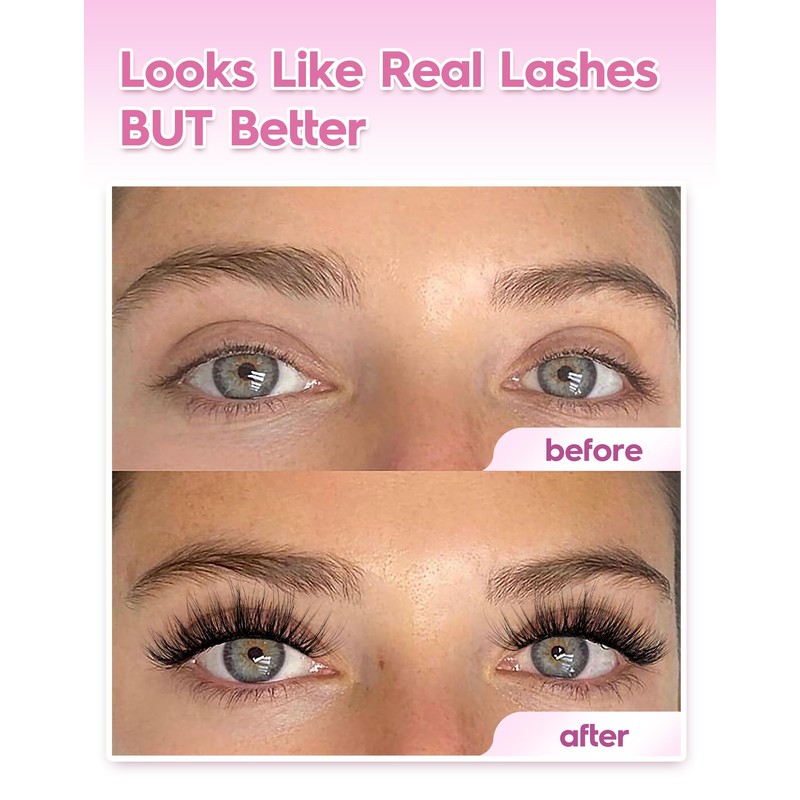 Jiocolor Lash Clusters Wispy Individual Lashes Natural Lashes Clusters 7