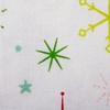DII Christmas Star Print Tablecloth 52x52