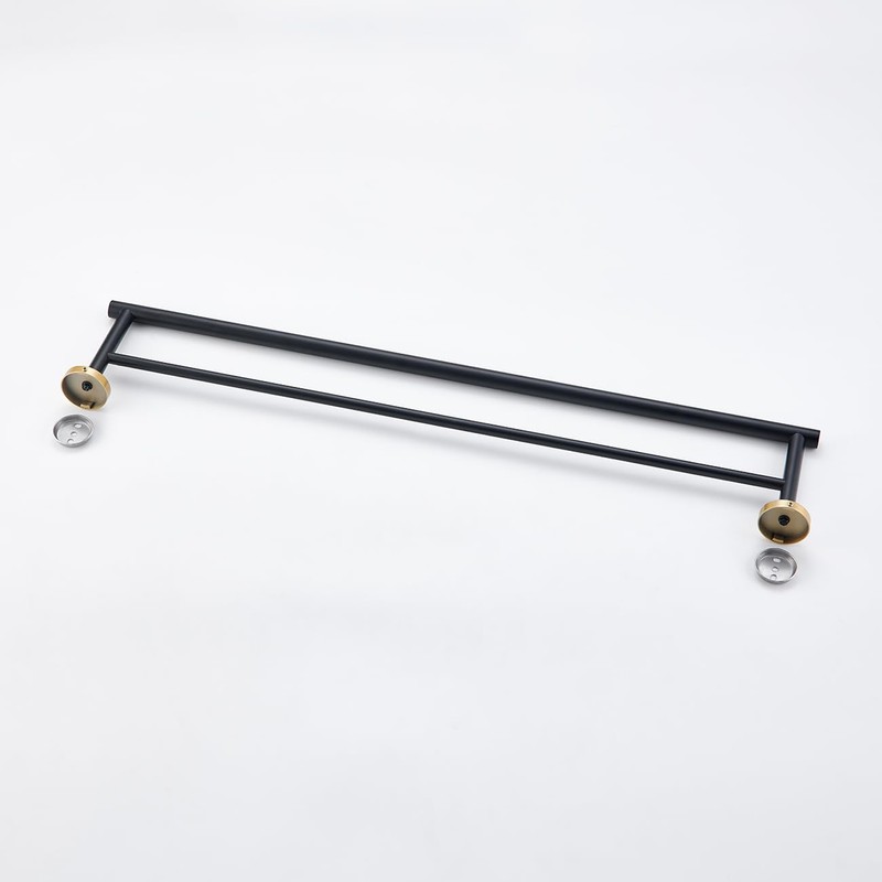 Miyili 30-Inch Bathroom Double Towel Bar SUS 304 Stainless Steel