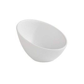 APS Zen Melamine Round Sloped Bowl White 800ml