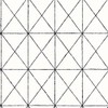 Brewster Home Fashions 2904-78003 Intersection Black Diamond Wallpaper 396 in.