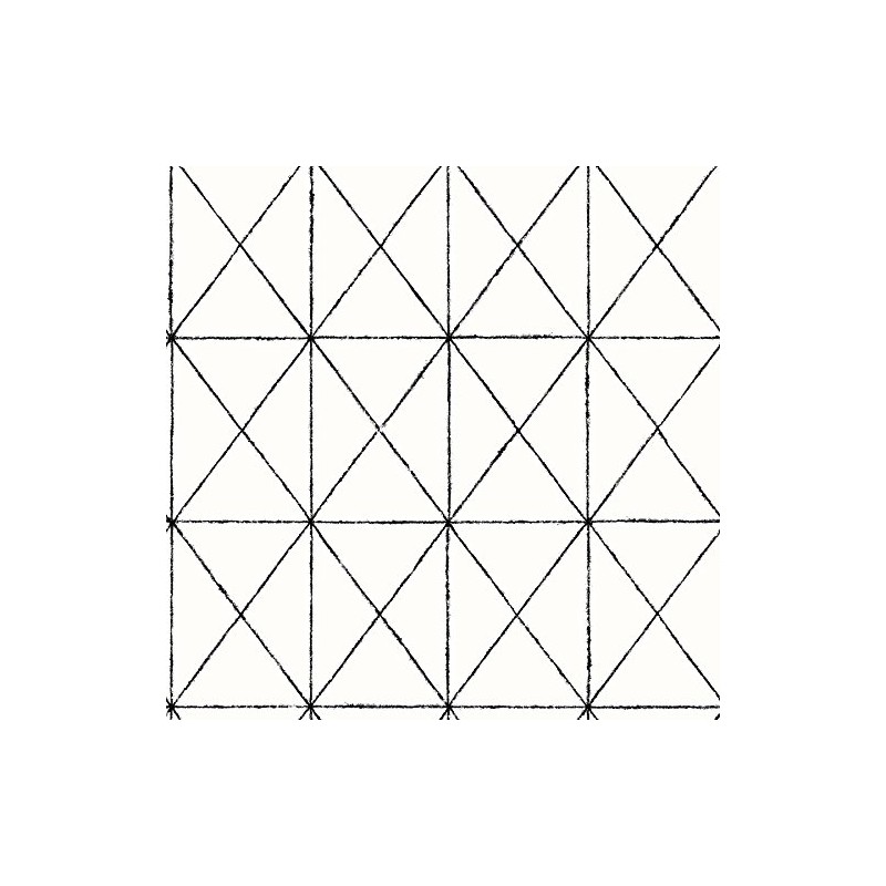 Brewster Home Fashions 2904-78003 Intersection Black Diamond Wallpaper 396 in.