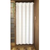 Flame-retardant Accordion Curtain, Solid, White, Room Divider, Noren, Long Partition,