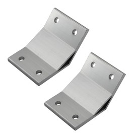 8080 Series 135 Degree Angle Corner Brackets Connectors Corner Braces for Aluminum Extrusion Profile Pack of 2