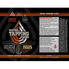 CLIsyntec High Performance Cutting Oil Industrial Strength Lubricant For Metal Tapping ...