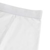 Gladiator Sports Compression Shorts - Men (Black and White), White