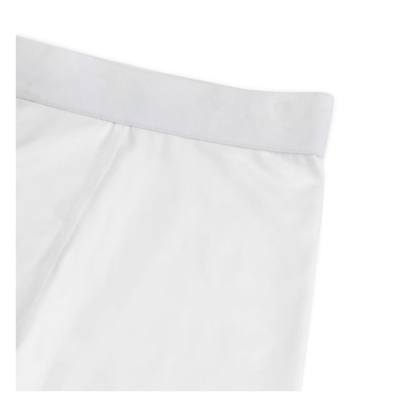 Gladiator Sports Compression Shorts - Men (Black and White), White