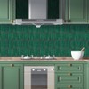 Mosaicowall 10-Sheet Peel and Stick Tile - 10.43"x10.23" Premium Kitchen