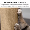Furhaven Wrap Around Scratching Post Cover for Indoor Cats, Fits