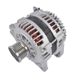 NEWZQ Alternator 110A 12V CW 6-Groove Replacement for Nissan Rogue 2008-2012 X-Trail 2005-2006 2.5L L4 11163N LR1110-713 23100AU40D