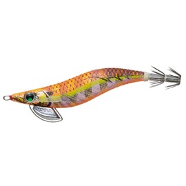 YO-ZURI Egi Patapata Q Rattle, No. 3.5, 0.7 oz (19 g), Fluorescent Gold Orange #19, A1733 Lure