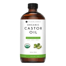 Aceite De Ricino Orgánico Para Crecimiento Capilar Kate Blan