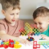 Rkllejs Pack of 32 Tetra Tower Game, Stack Attack, Tetra