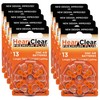 HearClear Size 13 PR48 Hearing Aid Batteries 1.45V Orange Tab