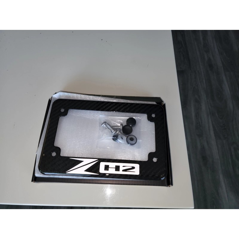 ProTech Kawasaki Z H2 MOTORCYCLE License Plate Frame Carbon Fiber