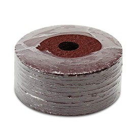 BHA Aluminum Oxide Resin Fiber Sanding and Grinding Discs, 5” x 7/8”, 120 Grit - 25 Pack